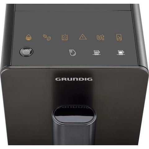 Grundig KVA 4830 Kaffeevollautomat Schwarz Kaffeemaschine SIEHE TEXT/FOTO