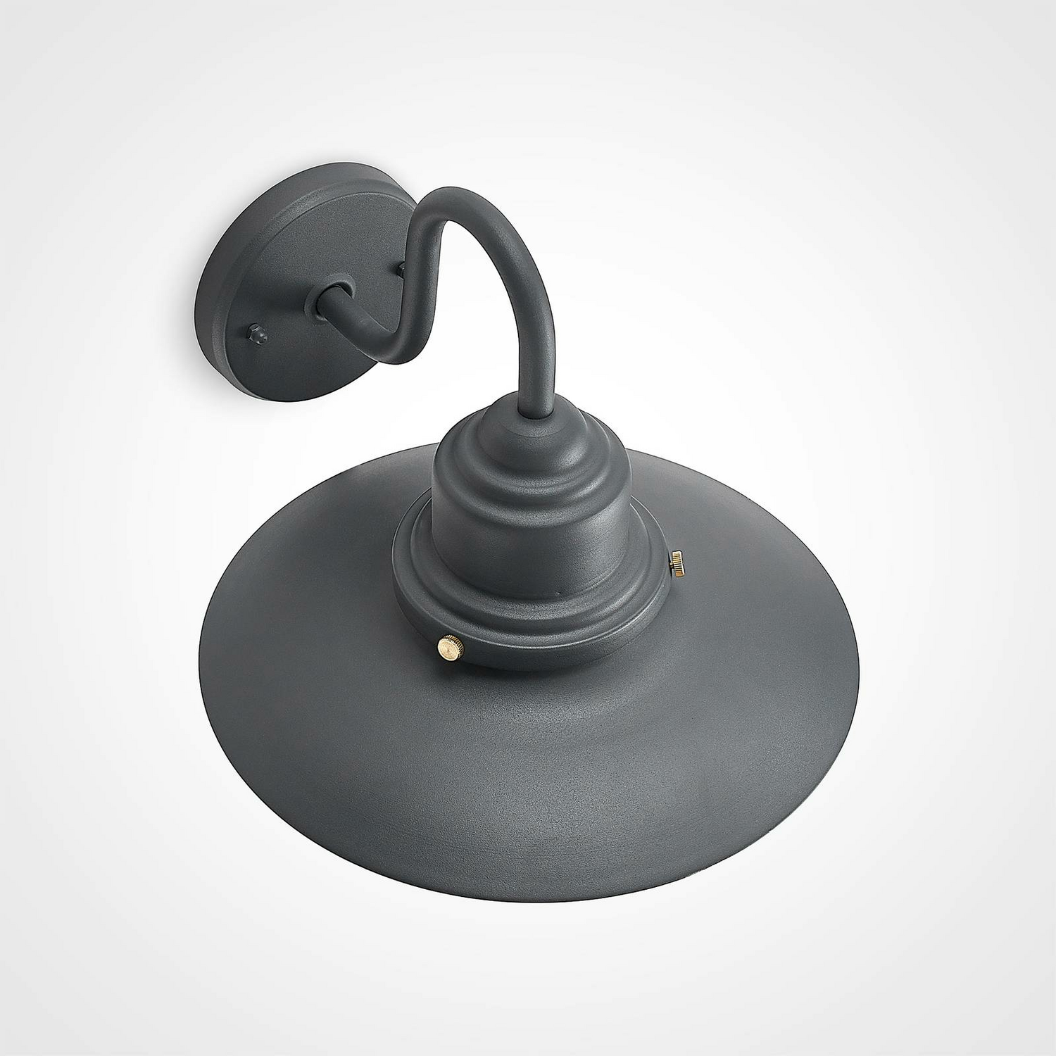 Applique murale extérieure Lindby Roisin de qualité B, lampe d'extérieur, culot E27, luminaire en acier