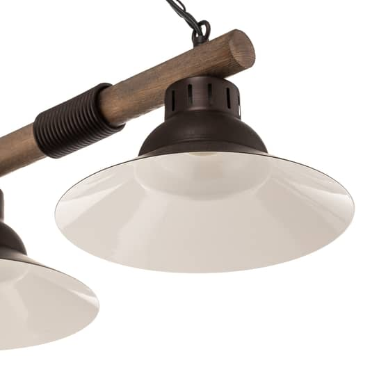 Euluna Hängeleuchte West Hängelampe Leuchte Lampe Mit Kupferschirmen Dreiflam606 B-Ware - 5907565991529