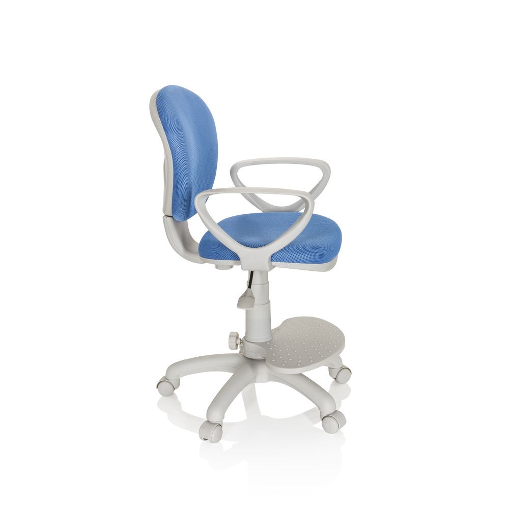 Kinderstuhl Schreibtischstuhl Drehstuhl Computerstuhl KID COLOUR G1 Stoff blau  - 4064323000020