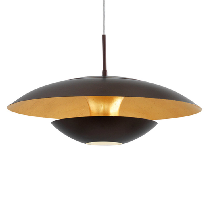 Eglo Pendelleuchte Nuvano 48cm Deckenlampe Hängeleuchte Lampe 1 Flg Braun Gol640 B-Ware - 9002759957551
