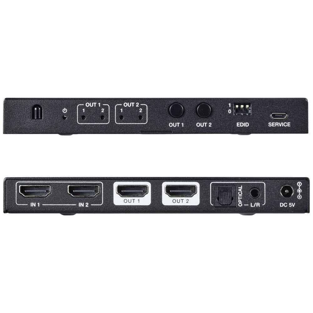 B-Ware Spea Ka Professional Sp 11571776 2+2 Port Hdmi Matrix Switch Ultra Hd Fähig
