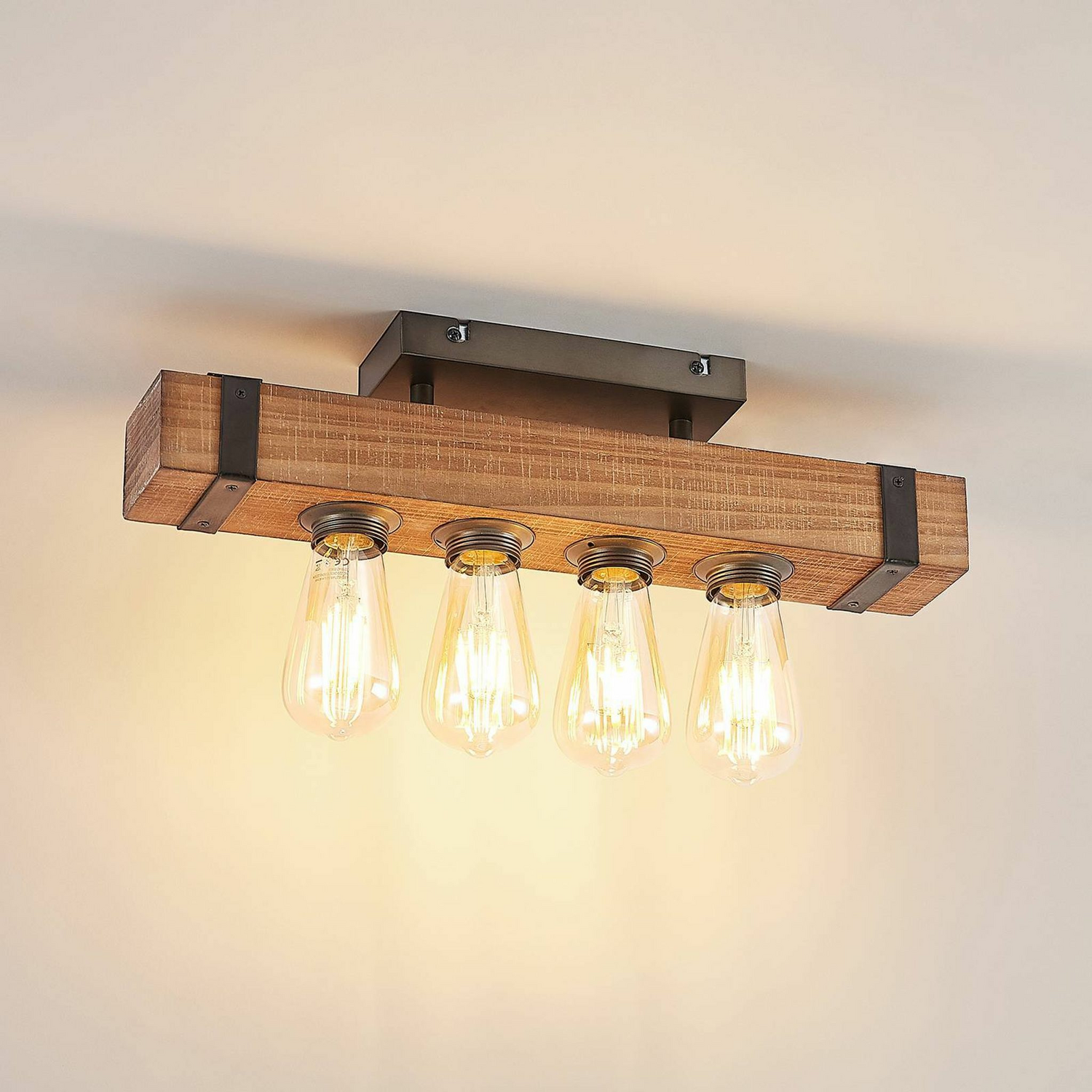 B-Ware Lindby Sverina Deckenlampe Deckenleuchte Wohnzimmerlampe Lampe Leuchte E27 Licht