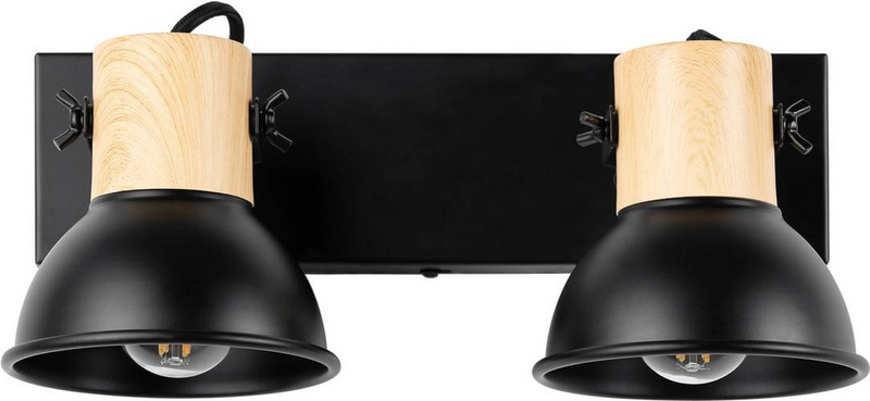 B-Ware Lindby Bosko Strahler Schwarz Zweiflammig Lampe Leuchte Deckenlampe Deckenli273 - 4251911757958