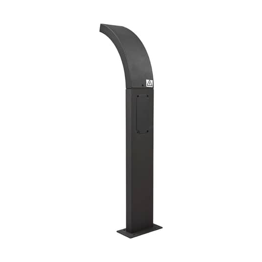 Lucande Wegeleuchte Juvia LED Gartenlampe Pollerleuchte mit Bewegungsmelder - 4251096538472