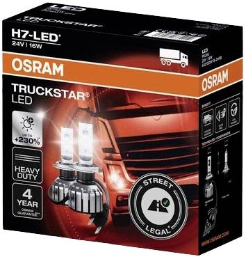 OSRAM 64215DWTS-2HFB LED Truckstar H7 Leuchtmittel Glühbirne Leuchte Lampe - 4062172384919
