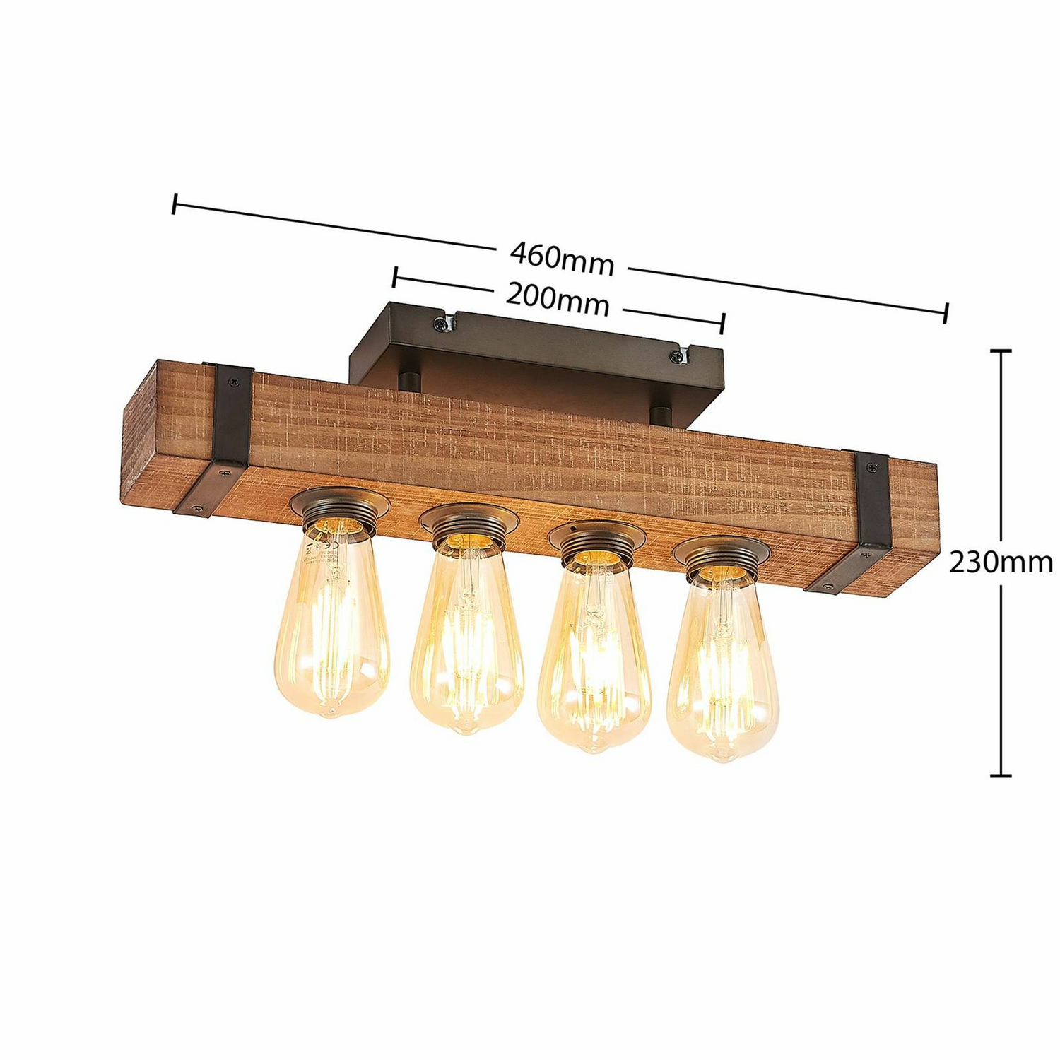 B-Ware Lindby Sverina Deckenlampe Deckenleuchte Wohnzimmerlampe Lampe Leuchte E27 Licht