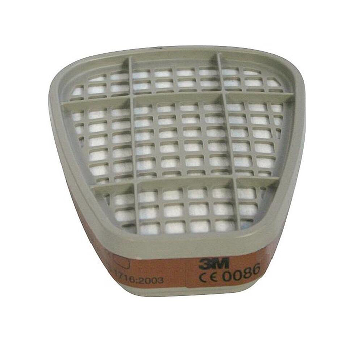 3M Gasfilter 6051 A1 Ersatzfilter Partikelfilter Mundschutz 4 STÜCK