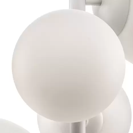 B-Ware Aldex Hängeleuchte Dione Pendelleuchte Hängelampe Deckenlampe Vierflammig Weiß