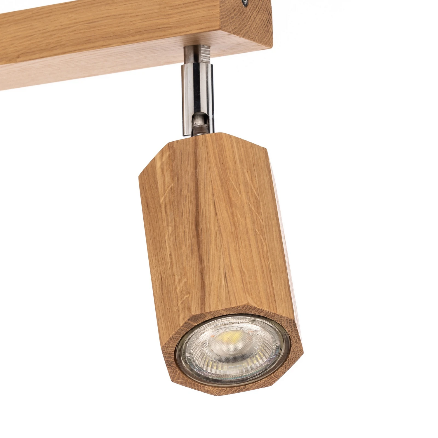 Envostar Peach Puff Deckenspot Holz Oktagon 2 Flg. Deckenlampe Lampe Leucht Spot B-Ware - 4251911783308