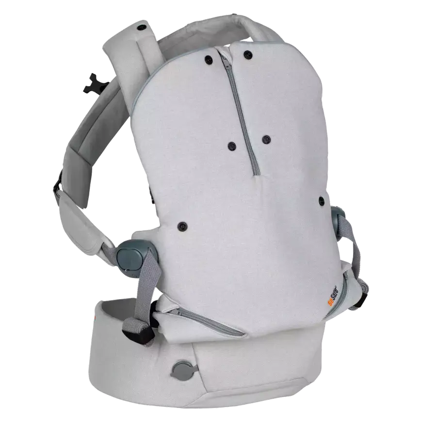 B-Ware Be Safe Bauch  Und Rückentragen Haven Stone Premium Leaf Babytrage Bauchtrage