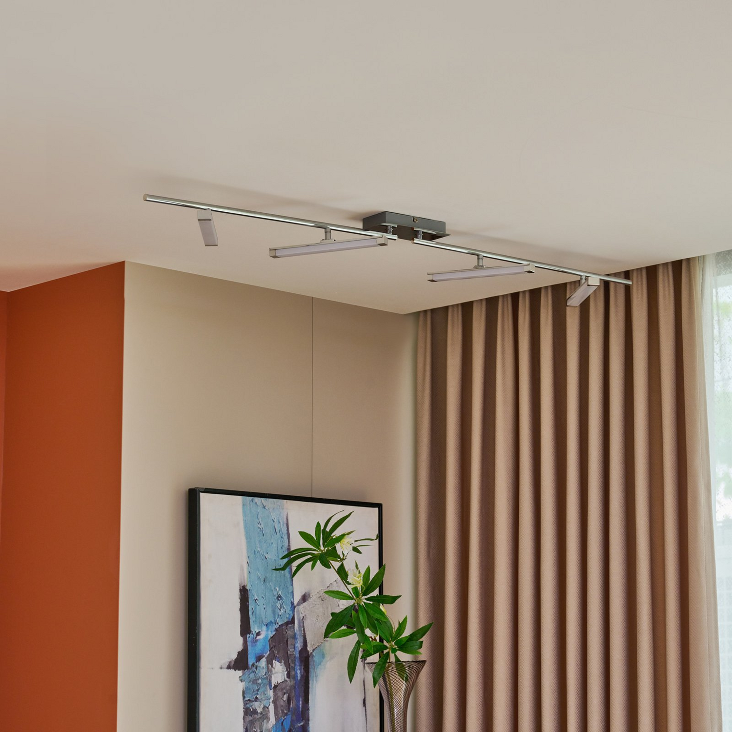 B-Ware Lindby Pilou  Led Deckenlampe Deckenlampe Lampe Leuchte Dimmbar Siehe Text/Foto