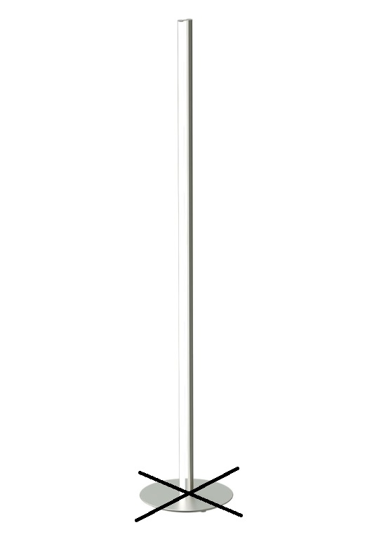 Flos Coordinates Led Stehleuchte Standleuchte Stehlampe Standlampe Defektware D-Ware