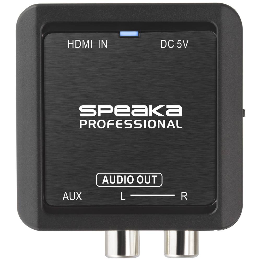 SpeaKa Professional Audio Konverter HDMI Audio/Video Switches Audio-Splitter - 4064161206806