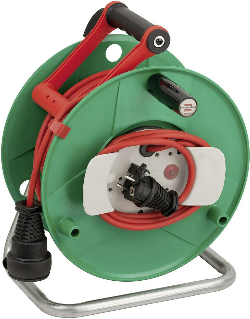 B-Ware Brennenstuhl 1188470 Kabeltrommel 40m Schutzkontakt Stecker Verlängerungskabel