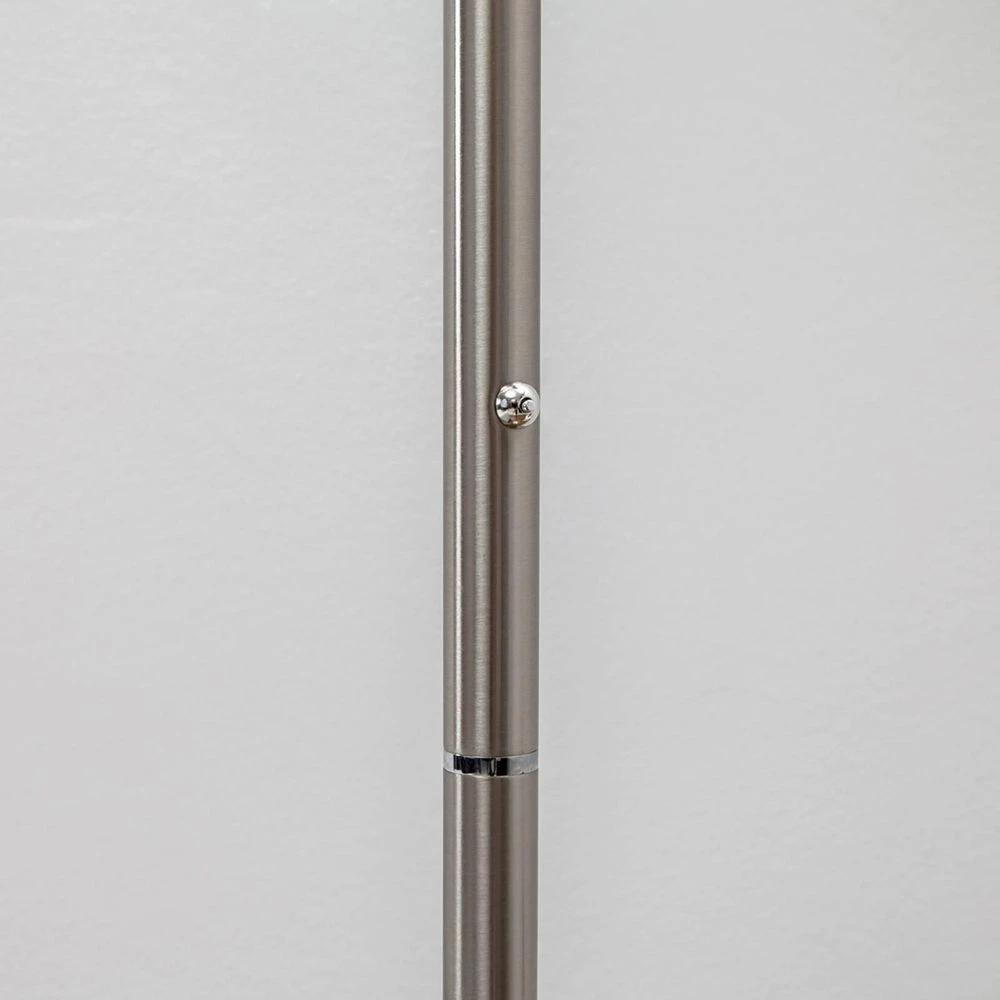 Plafonnier LED Lindby Malea, lampadaire, lampe, luminaire, nickel mat