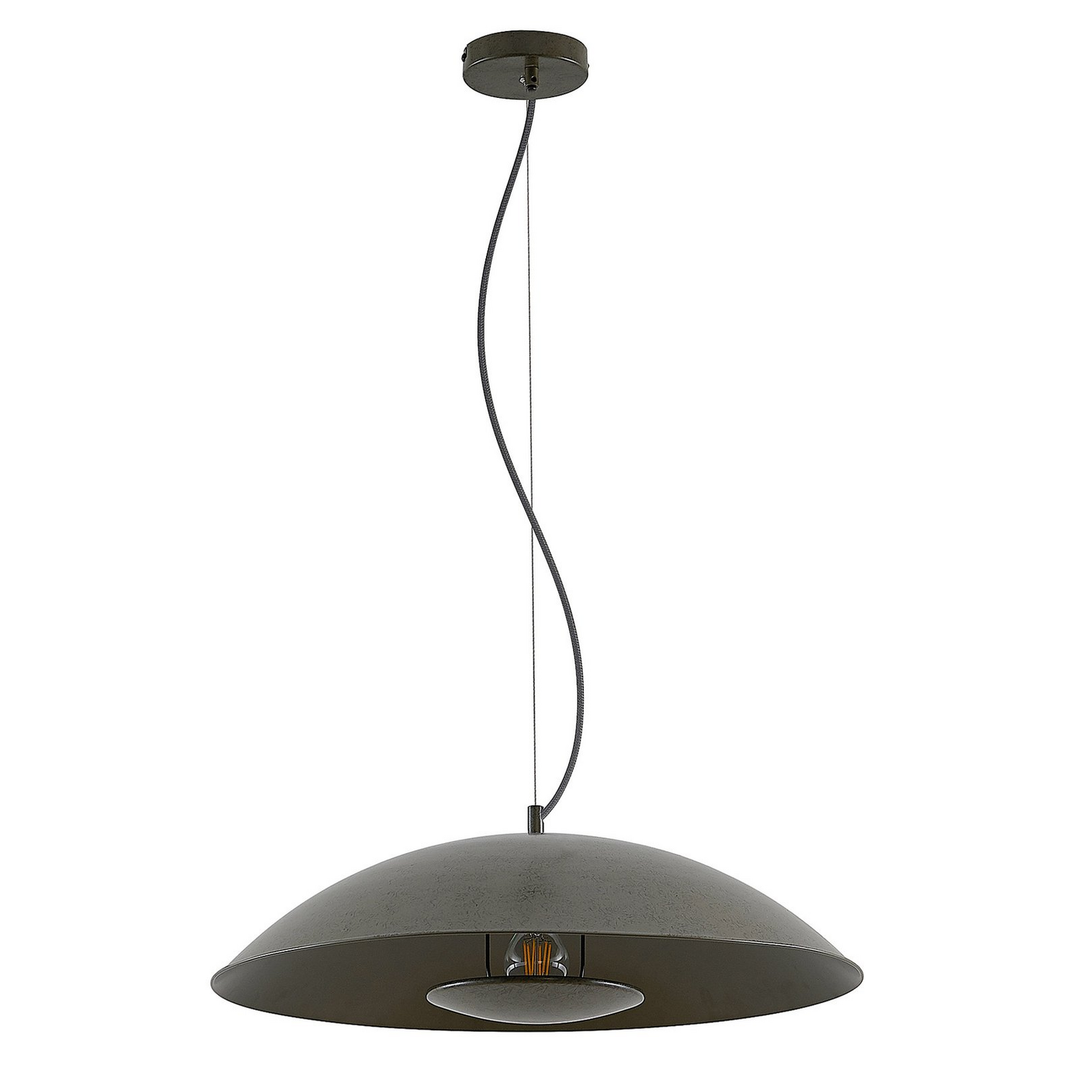 Lindby Emilienne Pendelleuchte Deckenlampe Hängeleuchte E27 Stahl Dunkelgrau100 B-Ware - 4251911749823