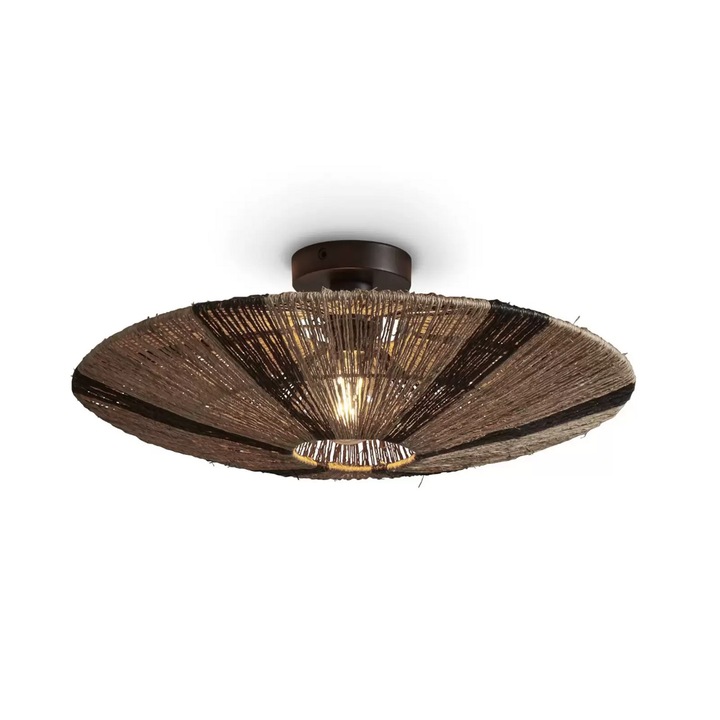 Good & Mojo Deckenlampe Lampe Leuchte Licht Innenleuchte Geflochten Boho Natur B-Ware - 8716248090414