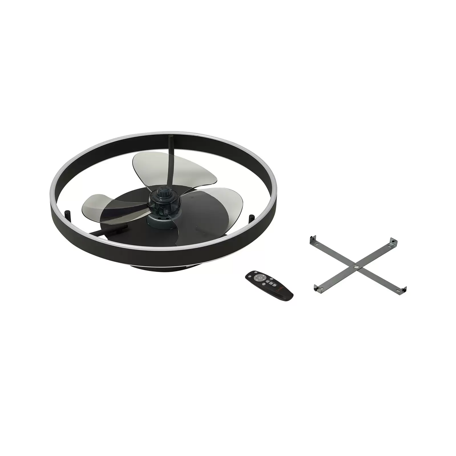 B-Ware Lindby Momitu Led Deckenventilator Ventilator Lüftung Lüfter Deckenlampe Lampe