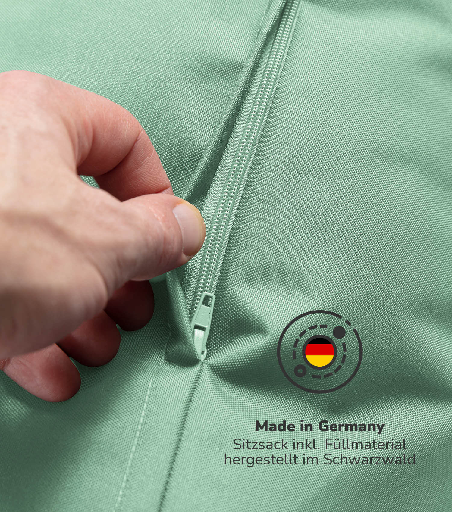 mokebo Kindersessel Outdoor 'Der Pausenheld', Sitzsack Kinder mit Füllung, auch - 4262436123579