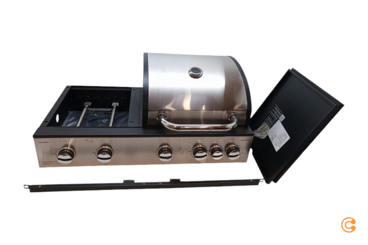 Klarstein Kingsville Xl Kombigrill Grill Gasgrill Pizzaofen Siehe Text/Fotos B-Ware