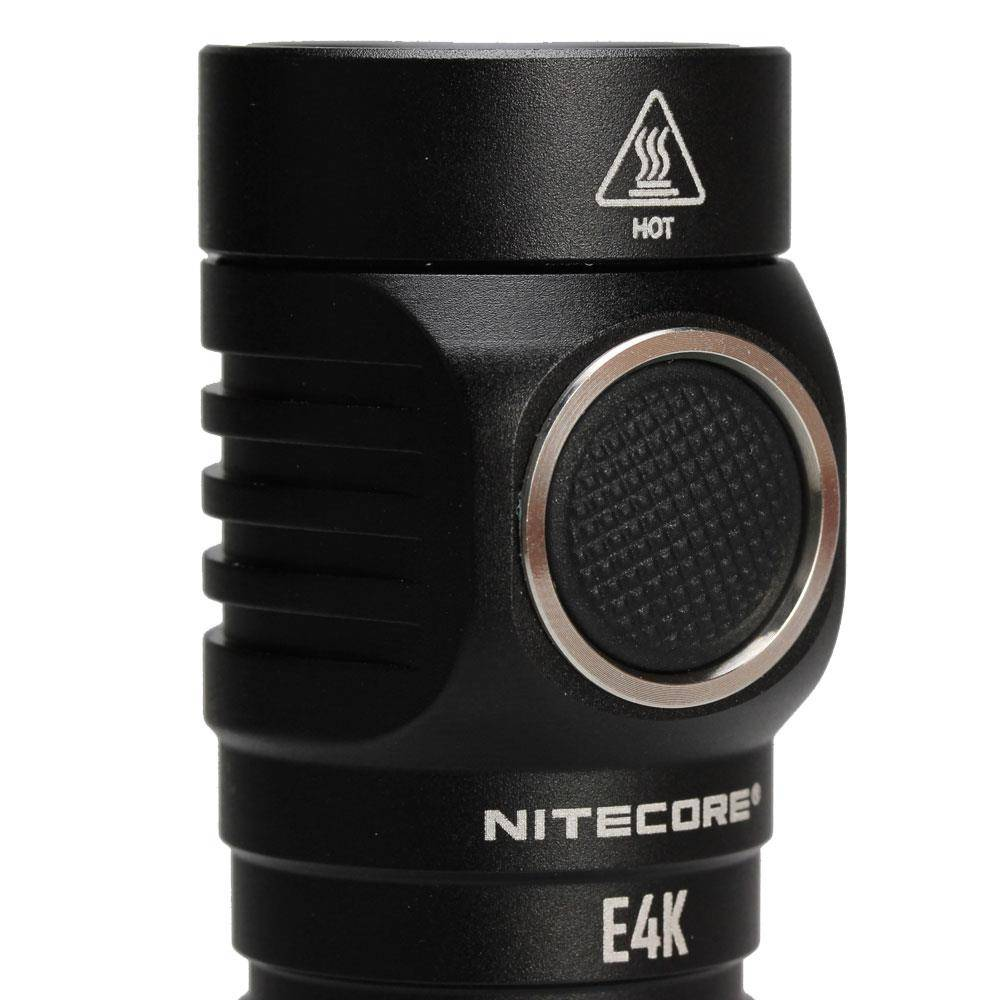 NiteCore E4K LED Taschenlampe akkubetrieben 4400 lm 80 g Lampe Leuchte Spot