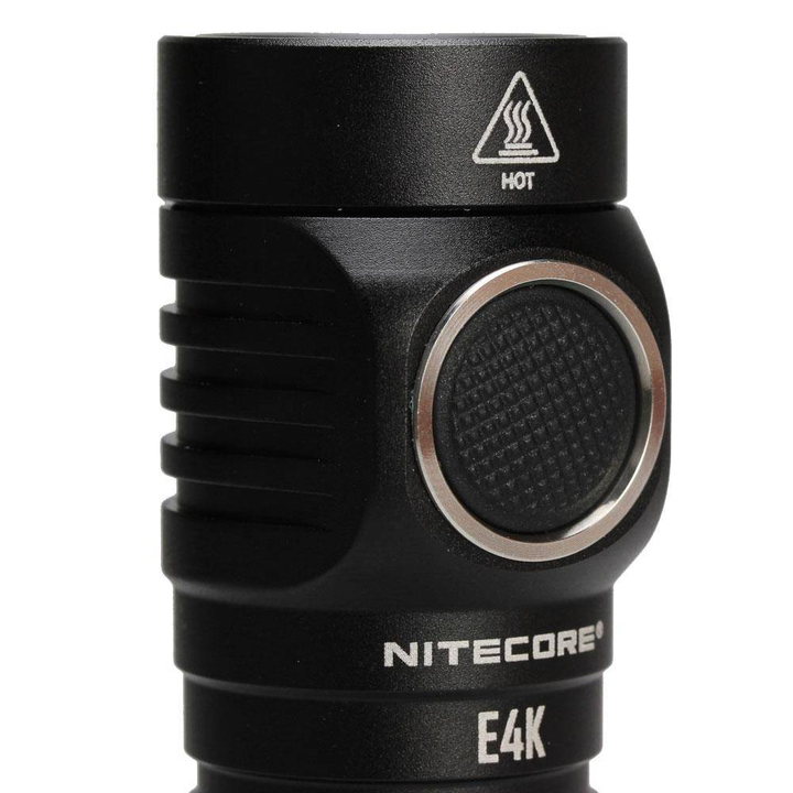 NiteCore E4K LED Taschenlampe akkubetrieben 4400 lm 80 g Lampe Leuchte Spot