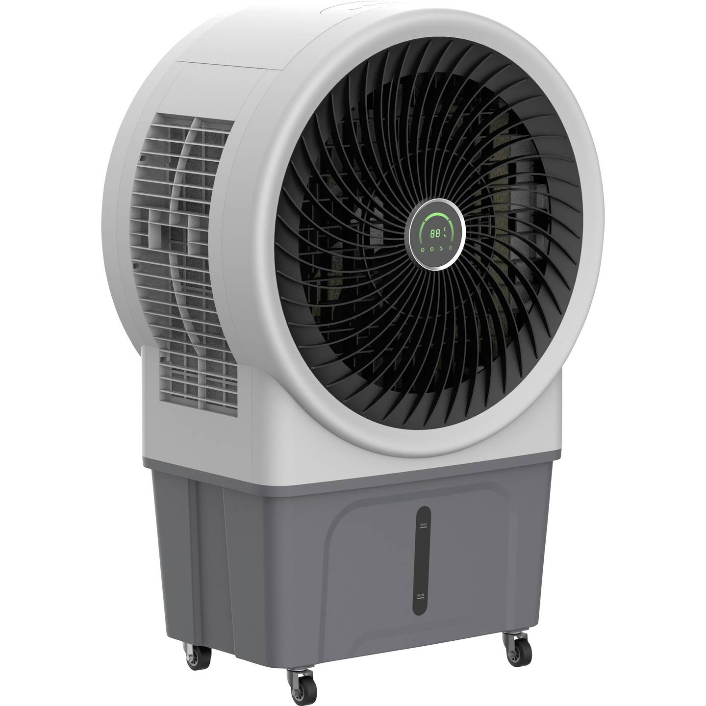 B-Ware Be Cool Bc52 Acp2501 Luftkühler Klimagerät Raumkühlung 60 L Wassertank Hellgrau - 9005151008272