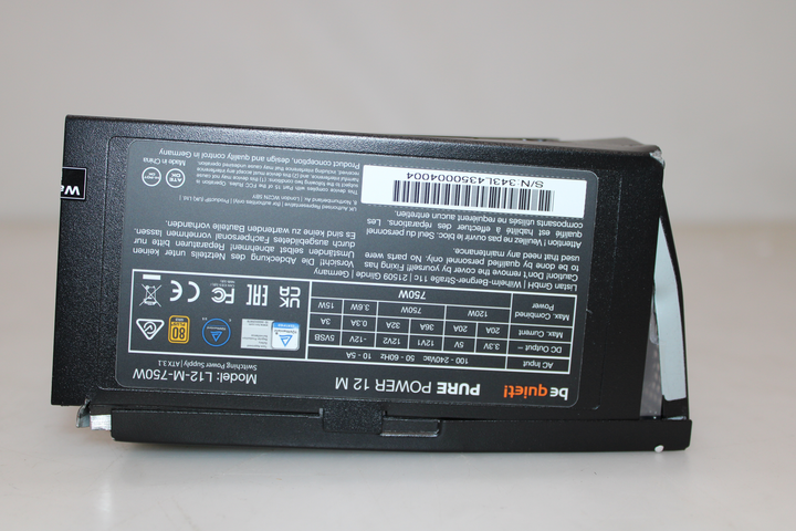 Be Quiet! Pure Power 12 M 750 W, Pc Netzteil Atx Defektware D-Ware - 4260052189481
