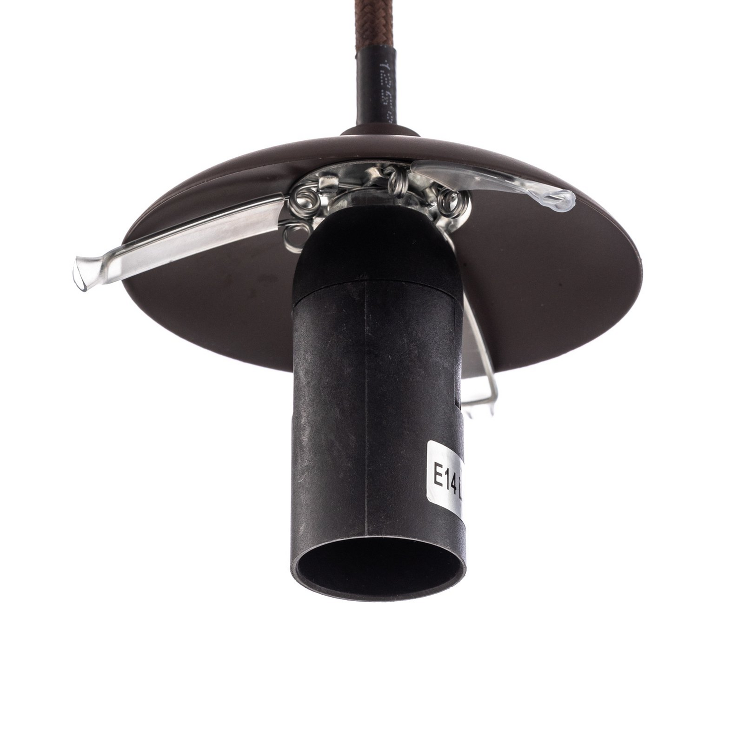 B-Ware Lindby Hängeleuchte Valentina Glas Rund Smoked Deckenlampe Deckenleuchte Spot