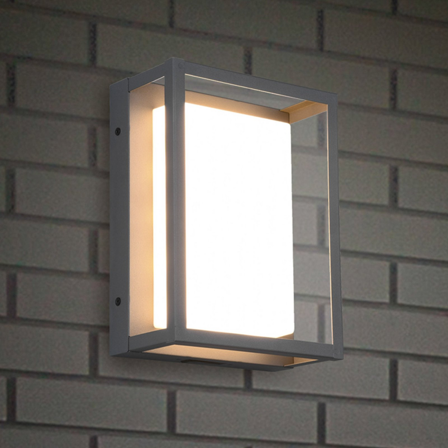 B-Ware Trio Lighting Led Außenwandleuchte Witham Ip54 Cct Anthrazit Wandlampe Lampe - 4017807529333