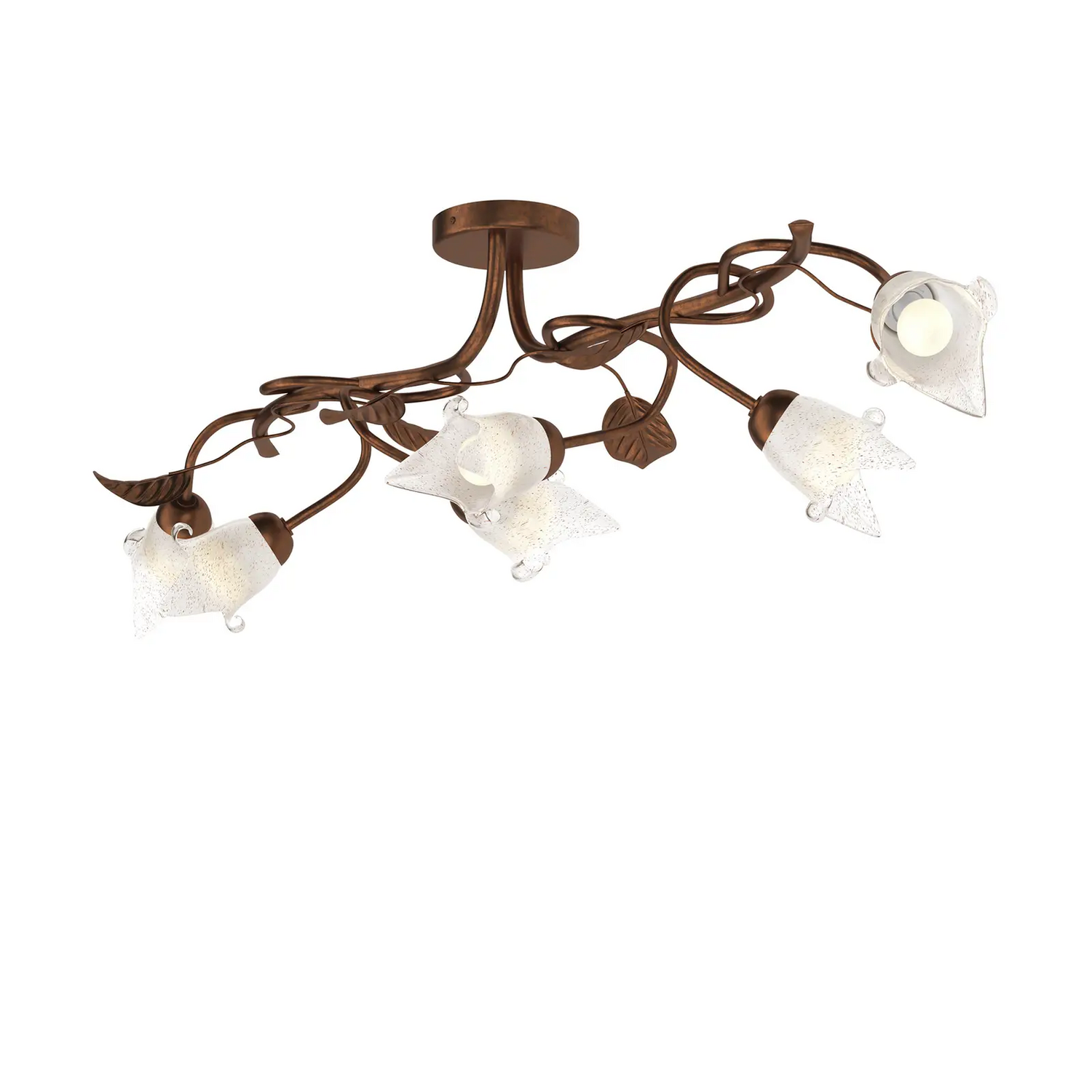 B-Ware Euluna Deckenleuchte Siena Hängeleuchte Lampe Florentiner Stil Sechsflammig E14