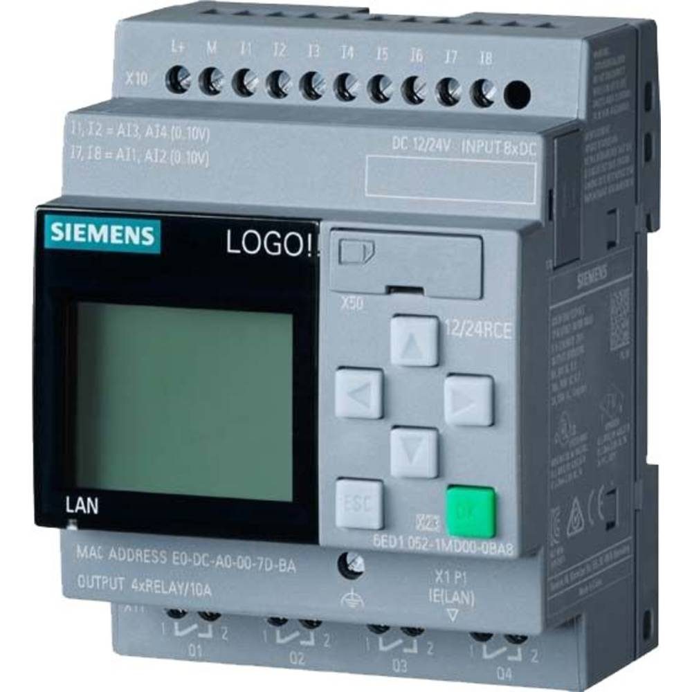 Module de commande PLC Siemens 6 Ed1052 1 Md08 0 Ba2 (pièce de rechange) 949