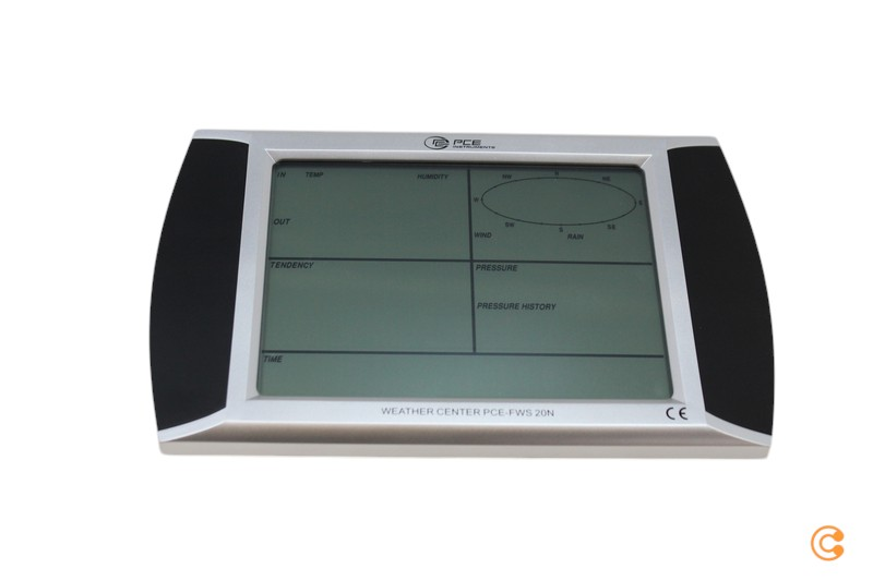 Pce Instruments Wetterstation Touchscreen Solarmodul Analyse Siehe Text/Foto C-Ware