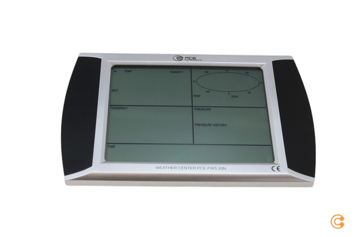 Pce Instruments Wetterstation Touchscreen Solarmodul Analyse Siehe Text/Foto C-Ware