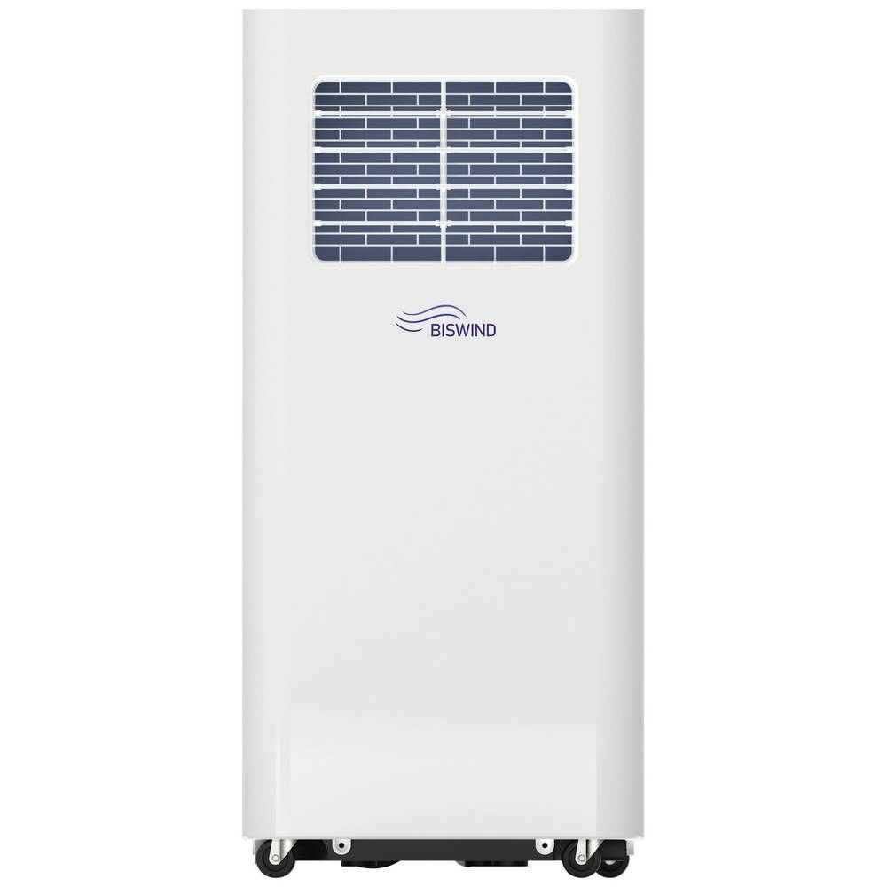 BISWIND Monoblock-Klimagerät mobile Klimaanlage EEK: A 2.6 kW 80 m³ Weiß