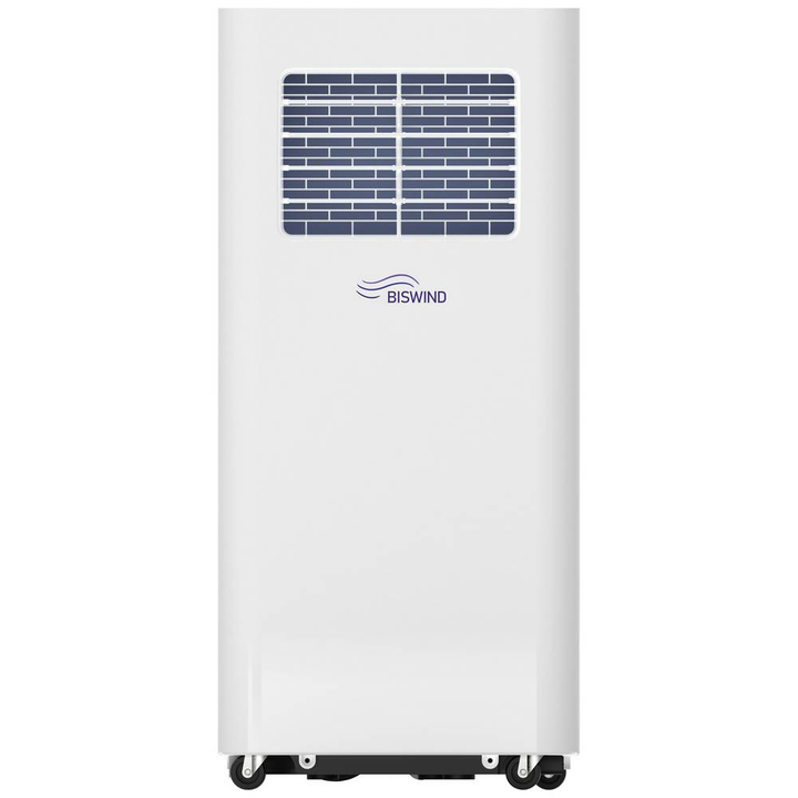 BISWIND Monoblock-Klimagerät mobile Klimaanlage EEK: A 2.6 kW 80 m³ Weiß