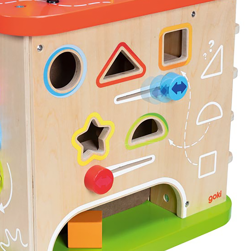 Goki Activity  Und Motorikwürfel Xxl Kinderspielzeug Babyspielzeug Spielzeuge B-Ware