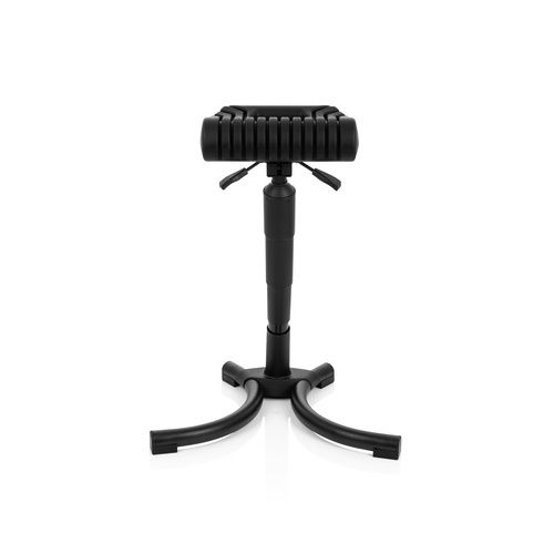 hjh OFFICE Stehhilfe Arbeitsstuhl TOP WORK 33 PU schwarz Schaum Stuhl Möbel Büro