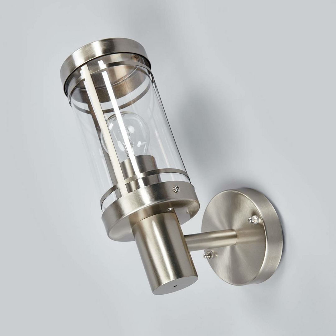 Lindby Außenwandleuchte Djori Außenlampe Wandleuchte Wandleuchte E27 Edelst287 B-Ware