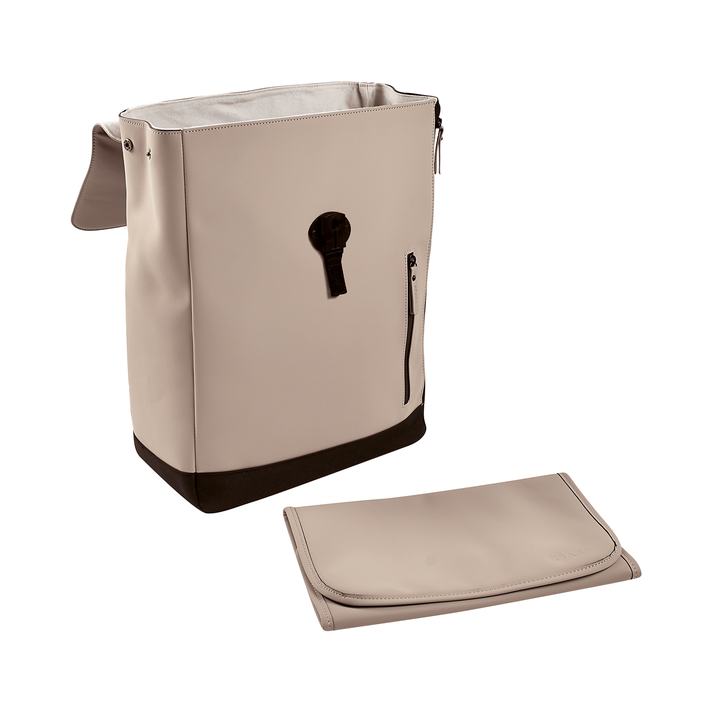 B-Ware Béaba Wickelrucksack Rucksack Tasche Oslo Clay Kinderwagenhaken Siehe Text/Foto - 3384349403218