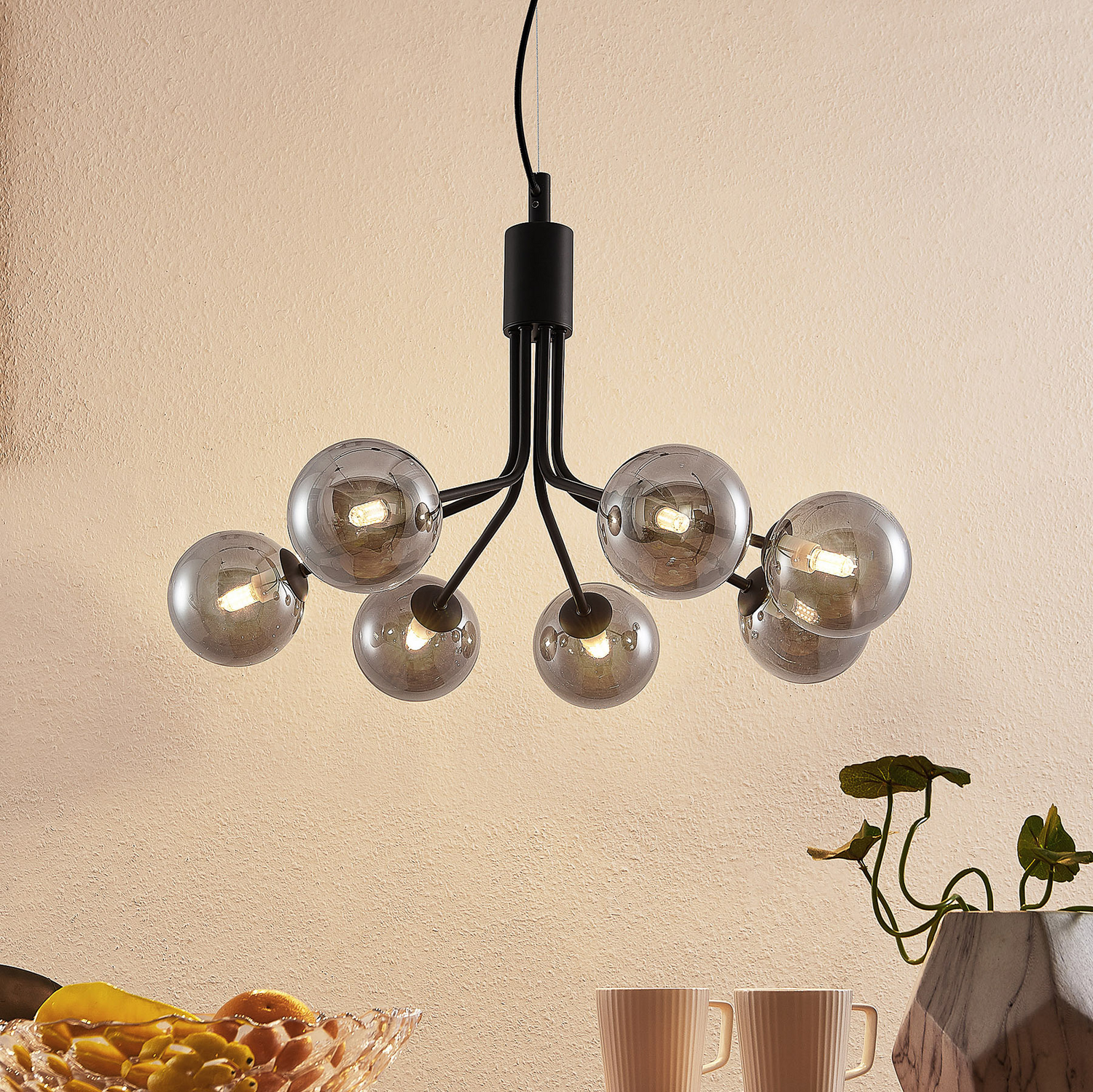 Lucande Wynona Pendelleuchte 7-flammig Deckenlampe Hängelampe