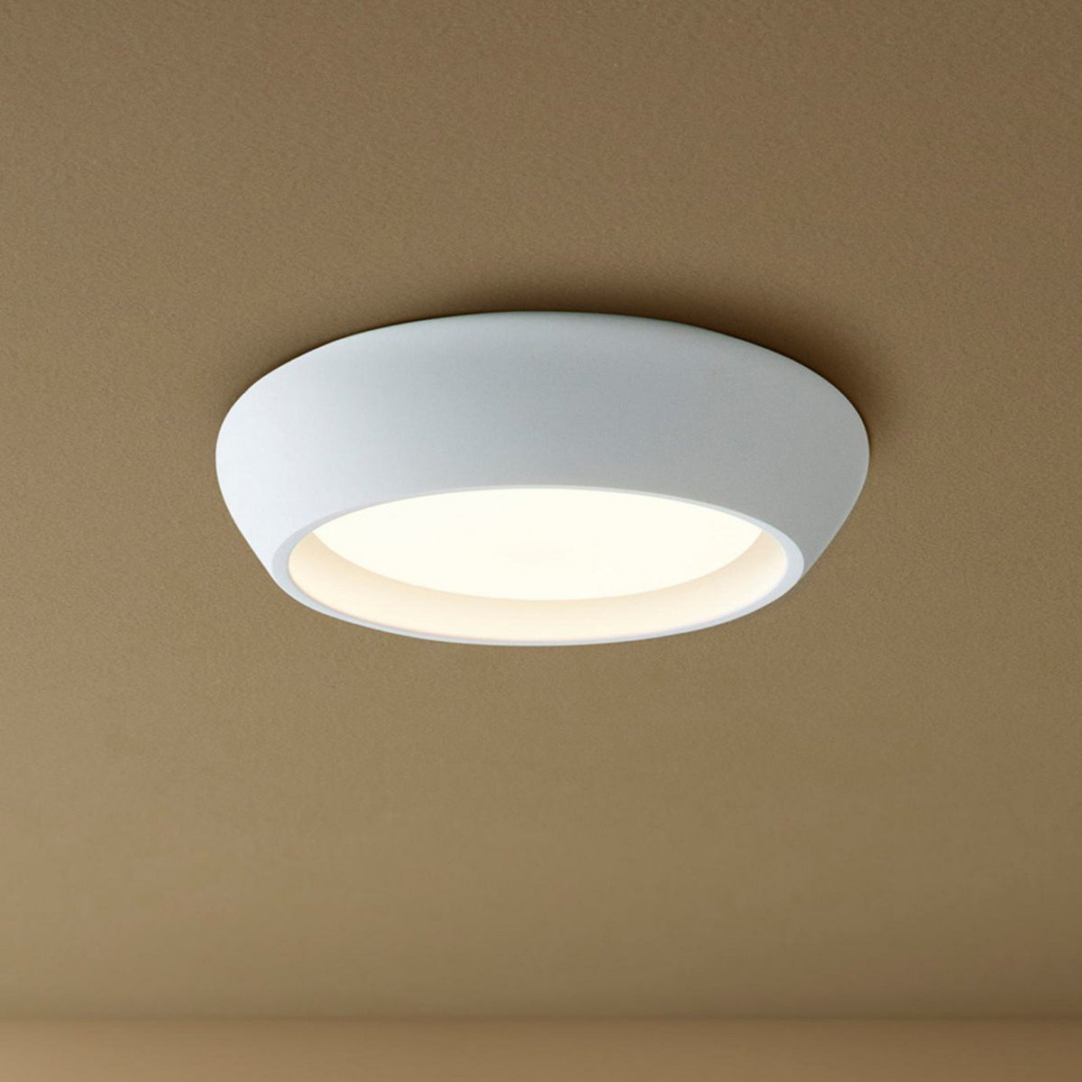 Beacon Deckenleuchte Leuchte Fjord weiß Gips GX53 Ø 28 cm Wohnraumleuchte Lampe - 9333509212614