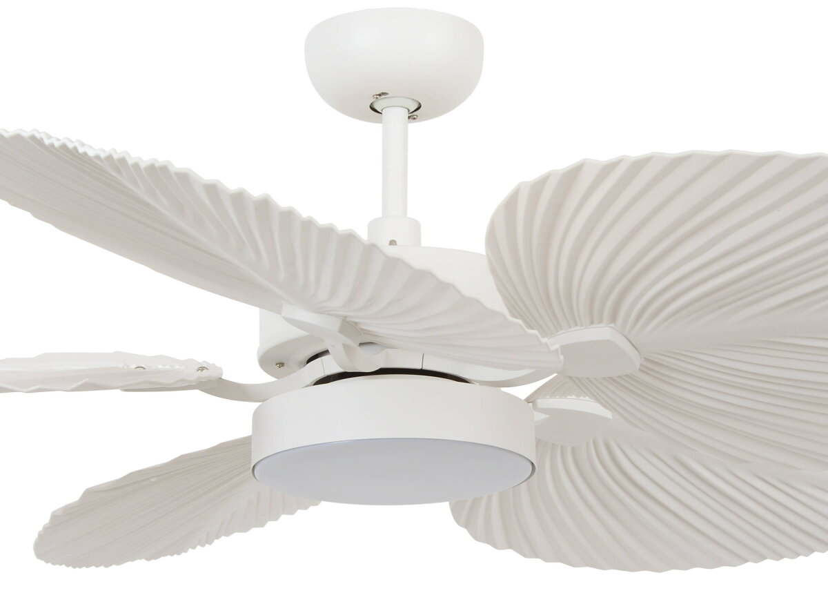 B-Ware Beacon Deckenventilator Ventilator Lampe Bali Weiß ø132cm Leise Siehe Text - 9333509151708