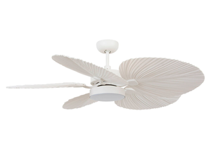 B-Ware Beacon Deckenventilator Ventilator Lampe Bali Weiß ø132cm Leise Siehe Text