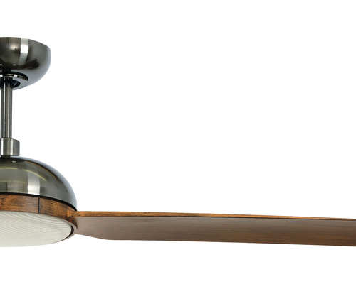 Lucci Air Deckenventilator Mit Licht Unione, Nickel/Koa, Leise Ventilator Lüfter B-Ware - 9333509174660