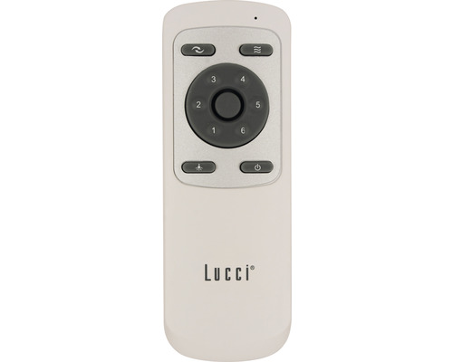 Lucci Air Deckenventilator Mit Licht Unione, Nickel/Koa, Leise Ventilator Lüfter B-Ware - 9333509174660