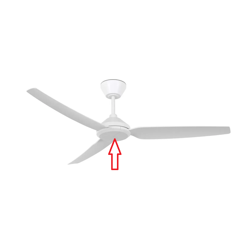 Beacon Lighting Deckenventilator Polis DC IP55 Lampe Leuchte SIEHE TEXT/FOTO - 9333509190998