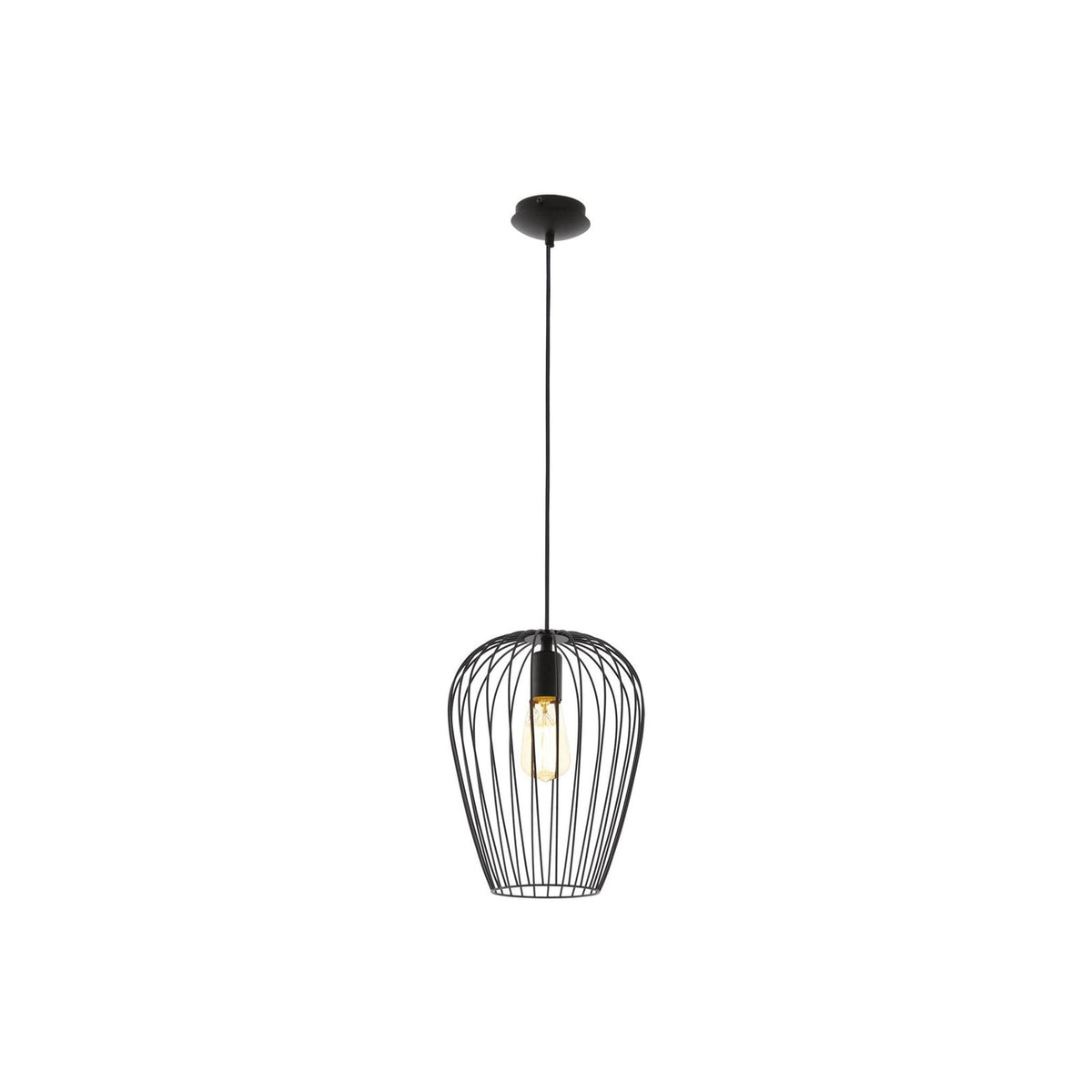 Beacon Hängeleuchte Pendelleuchte Callam schwarz Metall Lampe Ø 27,5 cm E27 LED - 9008606185009