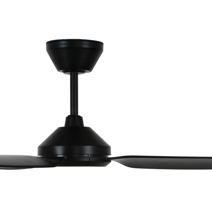 Beacon Lighting Deckenventilator Ventilator Polis Schwarz Dc Leise ø 137 Cm Ip55 B-Ware - 9333509191001